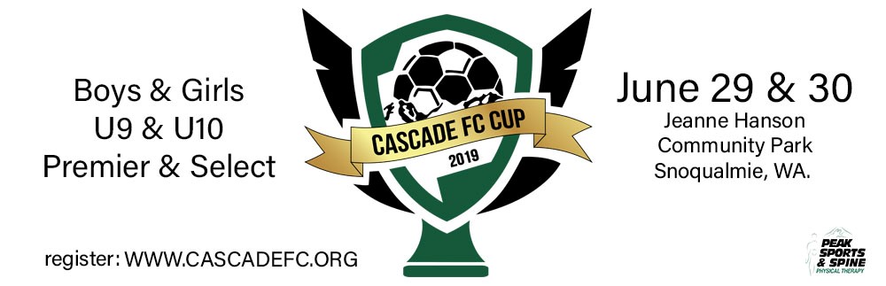 Cascade FC Cup 2019 - June 29 & 30